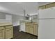 Kitchen area with a view into the living room at 4652 Kimmeridge Ln, Indianapolis, IN 46254