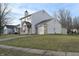 Two-story house with attached garage and storage shed at 504 Grand Woods Dr, Indianapolis, IN 46224