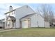 Two-story house with attached garage and storage shed at 504 Grand Woods Dr, Indianapolis, IN 46224