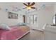 Bright bedroom with Disney bedding and ceiling decor at 10 Sycamore Ct, Brownsburg, IN 46112