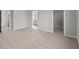Bedroom with plush carpeting, a walk-in closet and adjoining bathroom at 1709 Real St, Indianapolis, IN 46240