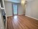 Living room with hardwood floors and a fireplace at 2062 Sumpter Trl, Columbus, IN 47203