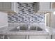 Double stainless steel sink with granite countertop at 4201 Westbourne Dr, Indianapolis, IN 46205