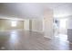 Open living room with hardwood floors and neutral walls at 4201 Westbourne Dr, Indianapolis, IN 46205