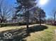 Grassy backyard with mature trees provides shade and privacy at 529 S Kiel Ave, Indianapolis, IN 46241