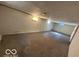 Spacious unfinished basement showing concrete floor and block walls at 529 S Kiel Ave, Indianapolis, IN 46241