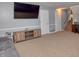 Finished basement with plenty of space and storage at 9 Whitewood Ct, Beech Grove, IN 46107