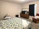 Cozy bedroom with comfortable bed at 9812 W 900 N Rd, Elwood, IN 46036