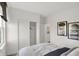 Cozy bedroom featuring closet, natural light, and neutral color palette at 11620 Hartwell St, Indianapolis, IN 46235