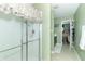 Bathroom with shower and access to the main bedroom at 1226 Arlington Dr, Greenfield, IN 46140