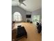 Large living room with fireplace and access to sunroom at 1294 Lexington Trl, Greenfield, IN 46140