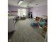 Spacious playroom with plenty of storage and a large carpeted area at 1294 Lexington Trl, Greenfield, IN 46140