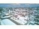 Wide aerial view of neighborhood at 1363 & 1367 S Belmont Ave, Indianapolis, IN 46221