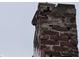 Close-up of a red brick chimney needing maintenance at 1601 Spann Ave, Indianapolis, IN 46203