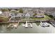 Waterfront property with private docks and stunning lake views at 3150 Beach Blvd, Cicero, IN 46034