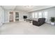 Finished basement with living area, bedroom, and bathroom at 3150 Beach Blvd, Cicero, IN 46034