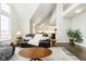Open concept living room with high ceilings and kitchen views at 3150 Beach Blvd, Cicero, IN 46034
