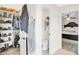 Spacious bathroom with toilet and walk-in closet at 3828 Highland Park Dr, Greenwood, IN 46143
