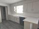 Renovated kitchen, featuring new cabinets and countertops at 515 Wedgewood Dr, Anderson, IN 46013