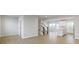 Open concept kitchen with island and stainless steel appliances at 6322 Loraine Dr, Brownsburg, IN 46112