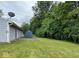 Spacious backyard with shed and patio at 10915 Cherry Lake Pl, Indianapolis, IN 46235