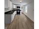 Modern kitchen with stainless steel appliances at 1256 Kappes St, Indianapolis, IN 46221