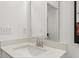 Bathroom featuring sink with quartz countertops and stylish stainless steel faucet at 19349 Sumrall Pl, Westfield, IN 46074