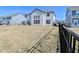 Exterior of home featuring a large backyard with a fence, with views of the the house at 4061 Omaha Dr, Bargersville, IN 46106