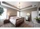 Main bedroom with ensuite bathroom and walk-in shower at 5328 Covington Ave, McCordsville, IN 46055