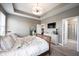 Main bedroom with ensuite bathroom and walk-in shower at 5328 Covington Ave, McCordsville, IN 46055