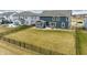 Fenced backyard showing large well-maintained lawn at 5442 W Turnbuckle Pl, McCordsville, IN 46055