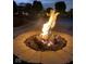 Cozy fire pit perfect for cool evenings at 5450 Cody Ln, Greenwood, IN 46142