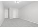 Bedroom features carpet flooring and a door to the closet at 7218 Forrester Ln, Indianapolis, IN 46217