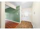Inviting entryway with tile flooring and interior door at 7817 Dartmouth Rd, Indianapolis, IN 46260