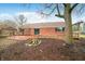 Brick house with deck, patio, and firepit at 7817 Dartmouth Rd, Indianapolis, IN 46260