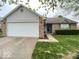 Cute ranch home with attached garage, and neat lawn at , Greenwood, IN 46143