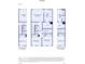 Floor plan featuring an owner's suite and two additional bedrooms at 10948 Hanovarian St, Zionsville, IN 46077
