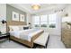 Main bedroom with a large bed and plenty of natural light at 10948 Hanovarian St, Zionsville, IN 46077