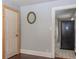 Simple hallway with a view into the kitchen area at 1405 Sheek Rd, Greenwood, IN 46143