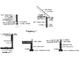 Detailed architectural section view showcasing wall and floor construction components and materials at 3060 N Country Club Rd, Martinsville, IN 46151