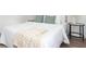 Cozy bedroom featuring a comfortable bed and neutral color scheme at 3501 Caroline Ave, Indianapolis, IN 46218