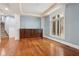 Living room with hardwood floors and large windows at 561 Fairwind, Brownsburg, IN 46112