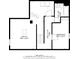 Basement floor plan; 243 sq ft at 714 Berkley Rd, Indianapolis, IN 46208