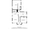 1st floor plan; 807 sq ft at 714 Berkley Rd, Indianapolis, IN 46208