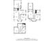 3-story home floor plan; 1796 sq ft at 714 Berkley Rd, Indianapolis, IN 46208