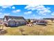 Expansive backyard featuring a covered porch and an above-ground pool, perfect for outdoor entertaining at 10194 E 900 N, Markleville, IN 46056