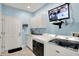 Laundry room with washer, dryer, and a sink at 10194 E 900 N, Markleville, IN 46056