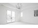 Spacious bedroom with french doors leading to a private balcony at 17363 Newton Main St, Westfield, IN 46074