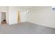 Primary bedroom with access to bathroom and hallway at 7159 Rose Hill Ave, Brownsburg, IN 46112