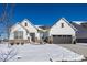 Stunning two-story home with a white exterior, brick accents, and a two-car garage at 19046 Beverly Shones Ln, Noblesville, IN 46062